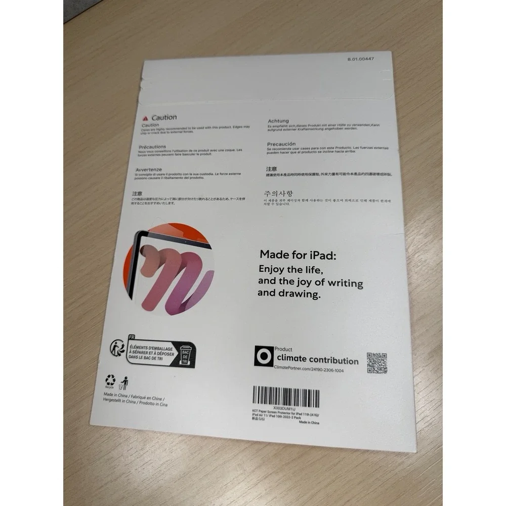 2 Pack Paperfeel Screen Protector For iPad A16 11th Generation / Air 11